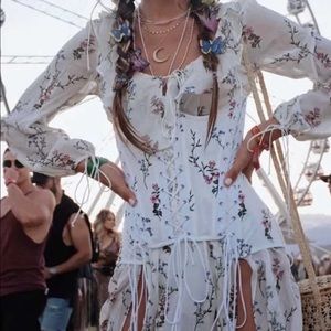 Lillie Chiffon Corset Dress